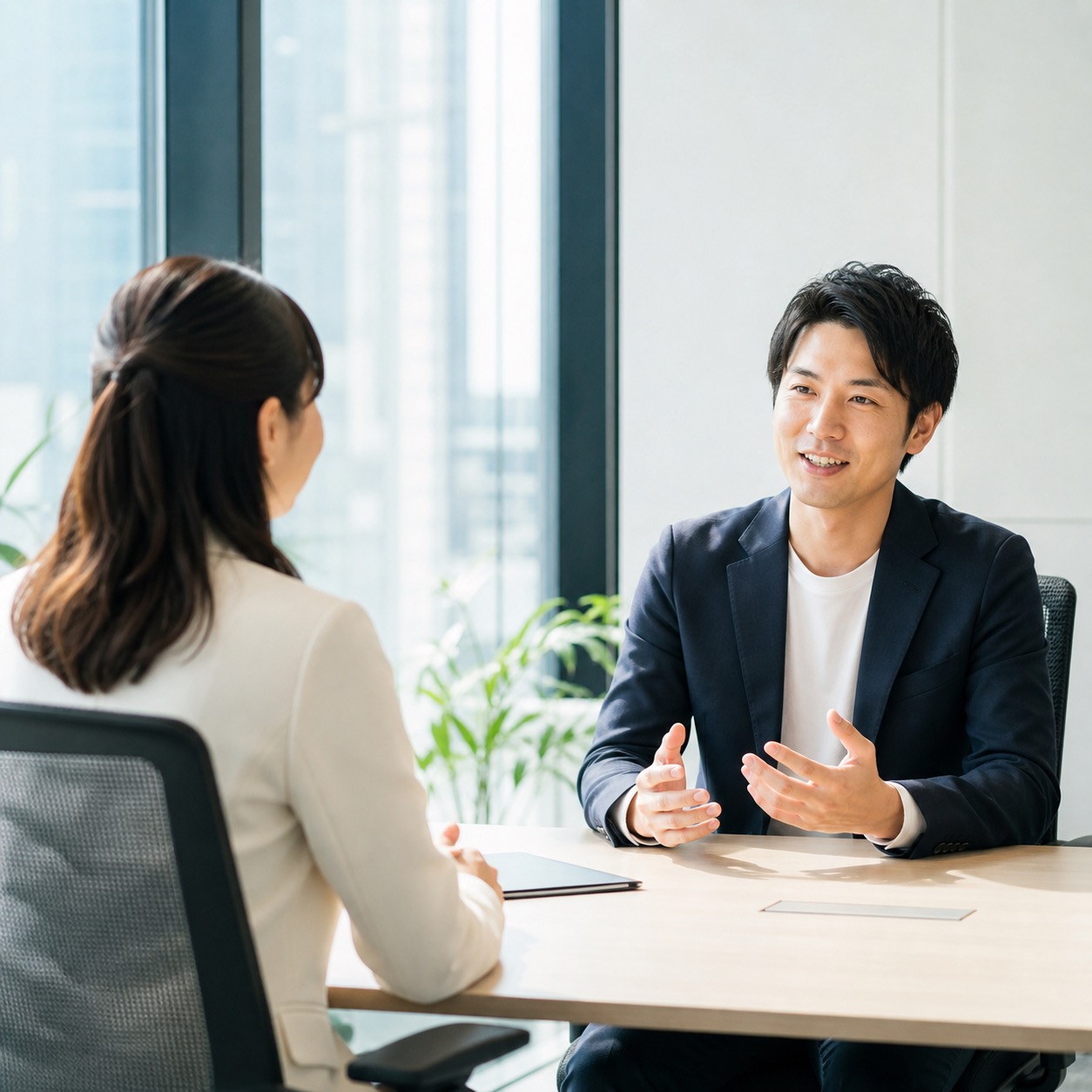 打ち合わせの様子